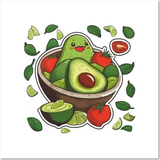 Cute Avocado Posters and Art